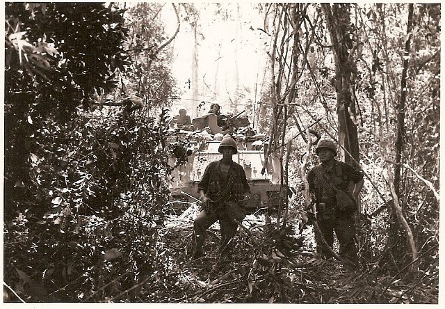 A22 in heavy cover on Operation Yellowstone